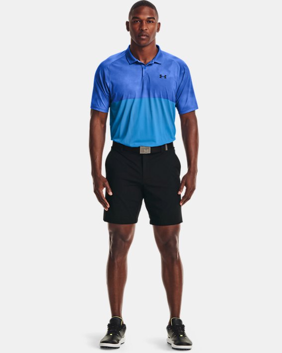Men's UA Iso-Chill Afterburn Polo, Blue, pdpMainDesktop image number 2